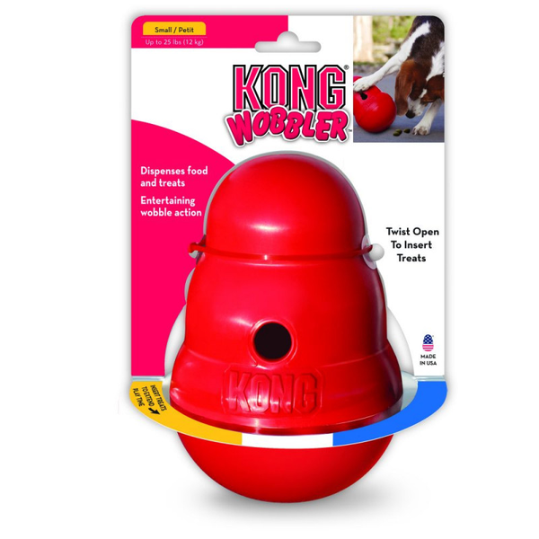 Kong Juguete Perro Dispenser Wobbler Premios