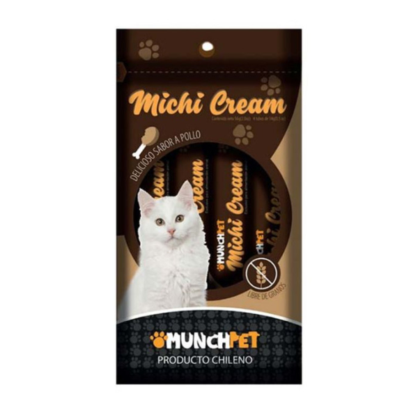 Munchpet Snack Gato Michi Cream