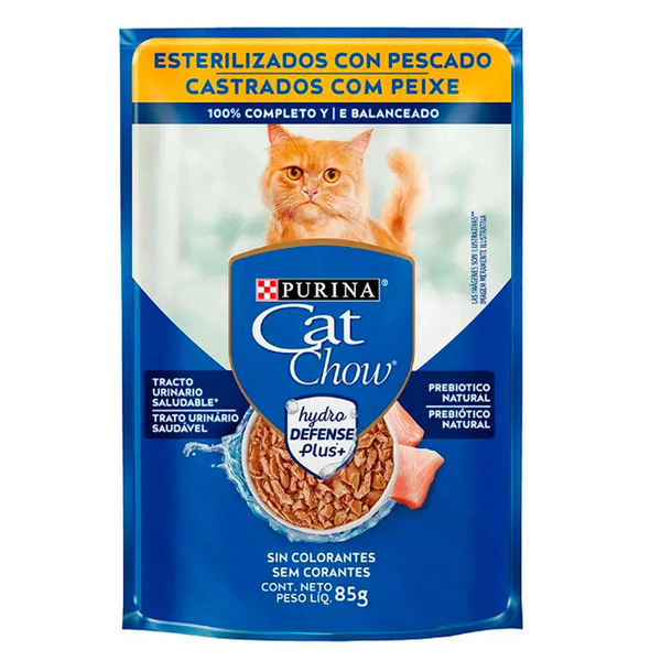 Cat Chow Pate Gato Esterilizado 85G