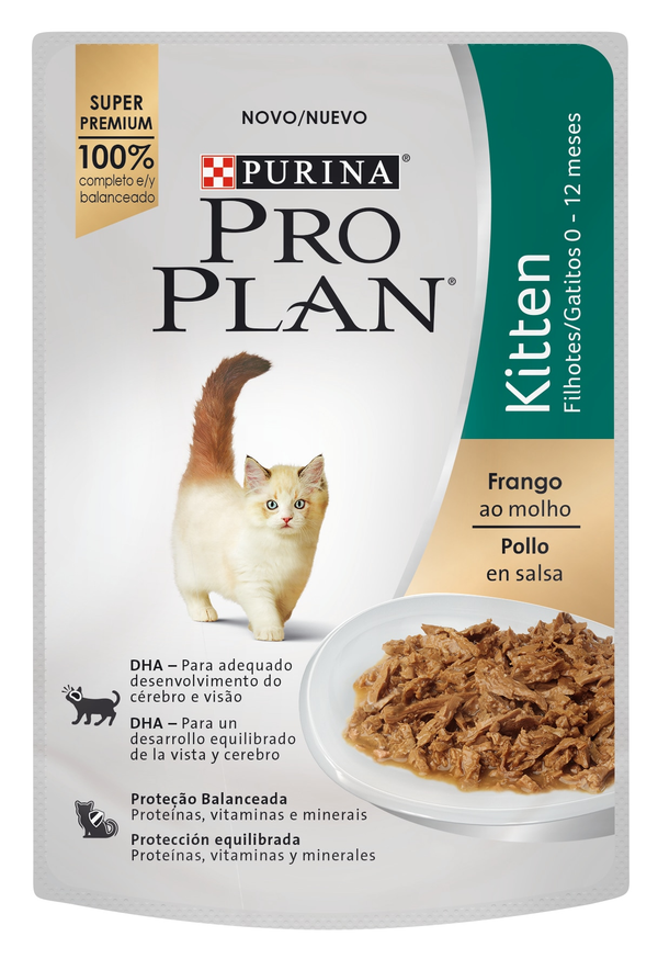 Pro Plan Alimento Humedo Gatito Sachet Pollo