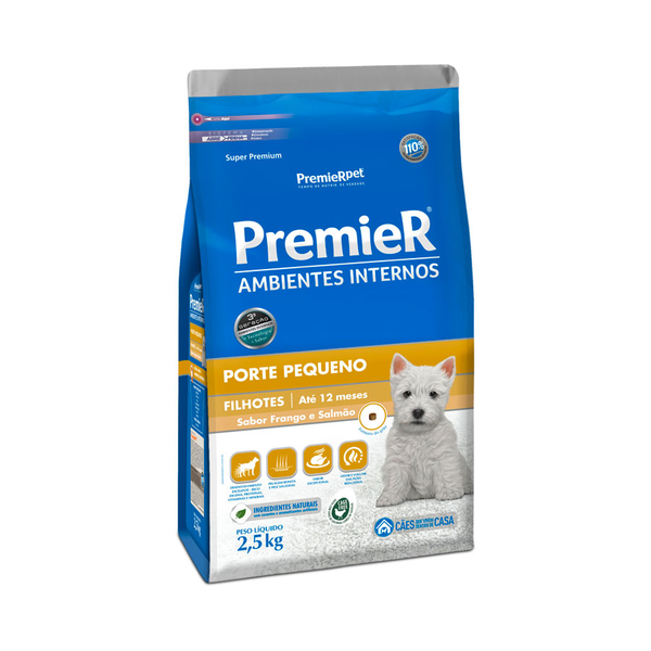 Premier Alimento Cachorro Ambientes Int. Pollo y Salmon SB