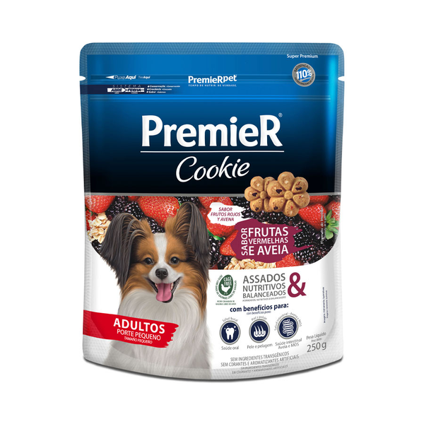 Premier Galletas Perro Frutos Rojos y Avena
