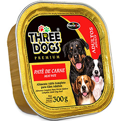 Three Dogs Alimento Humedo Perro Carne