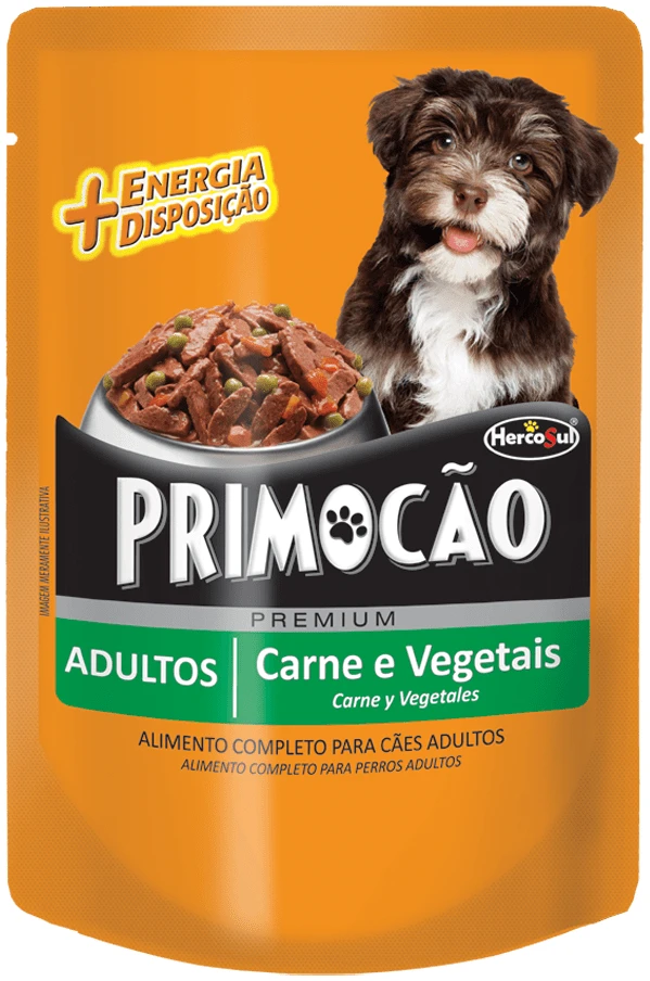 Primocao Alimento Humedo Perro Carne y Vegetales