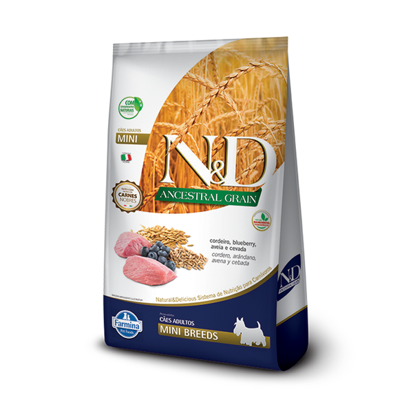 NyD Alimento Perro Ancestral Cordero y Arandano SB