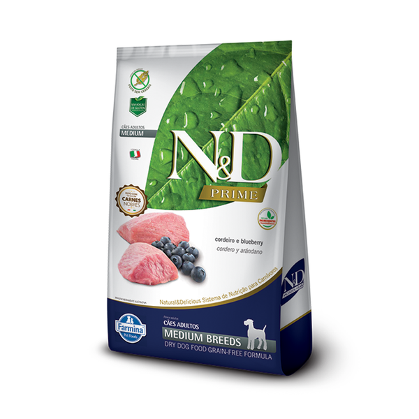 NyD Alimento Perro Prime Cordero y Arandano MB