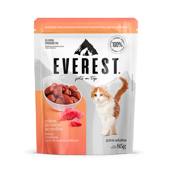 PATE EVEREST GATO ADULTO 85G